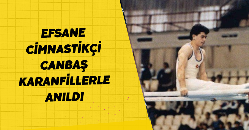 Efsane cimnastikçi Canbaş, karanfillerle anıldı