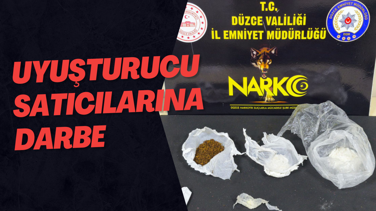 Uyuşturucu Satıcılarına Darbe