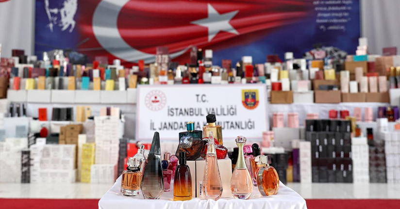 İstanbul’da 20 bin 453 şişe sahte parfüm ele geçirildi