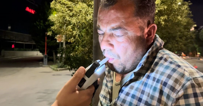 Polisten kaçan sürücü yakalanınca 