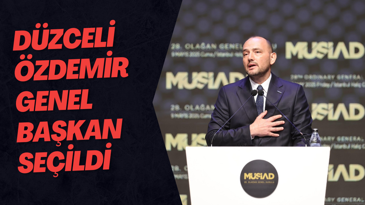 Düzceli Özdemir Genel Başkan Seçildi