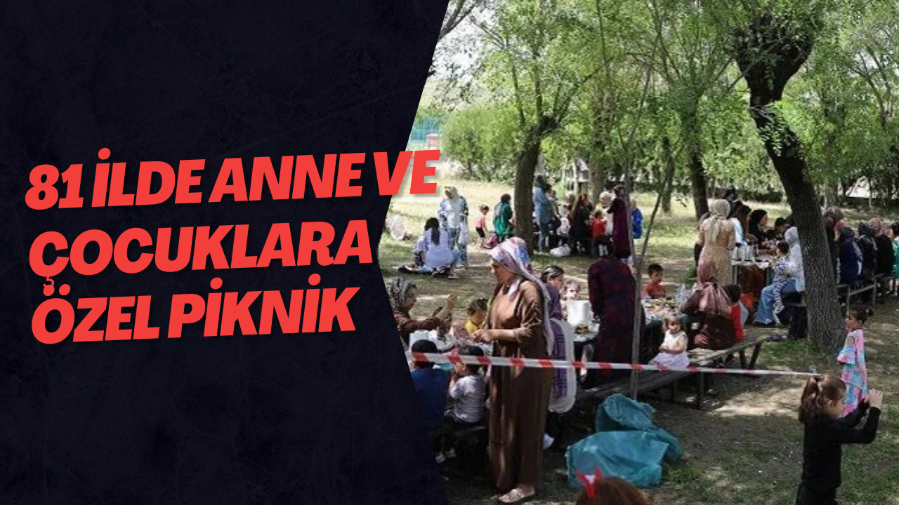 81 İlde Anne ve Çocuklara Özel Piknik