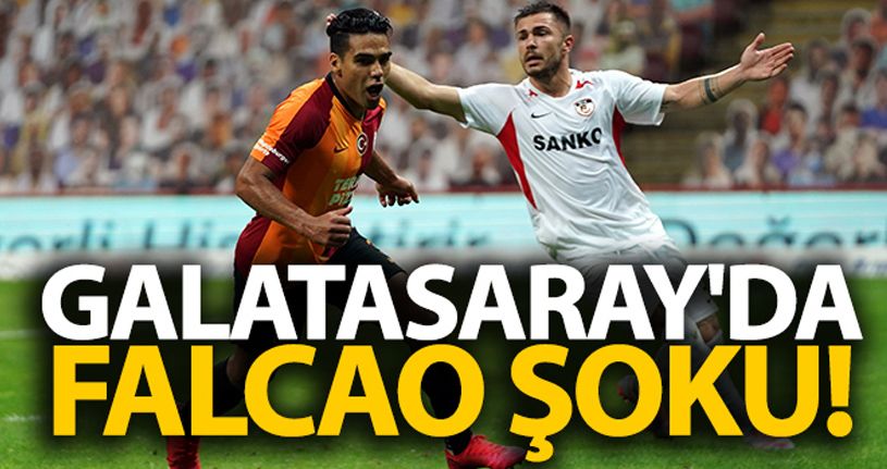 Galatasaray'da Falcao şoku!