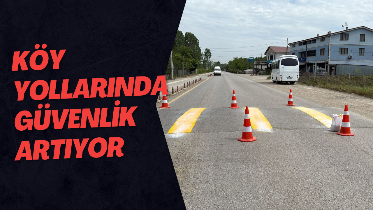 Köy Yollarında Güvenlik Artıyor