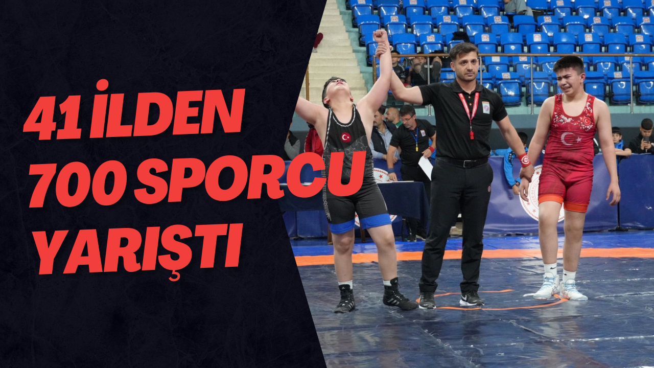 41 İlden 700 Sporcu Yarıştı