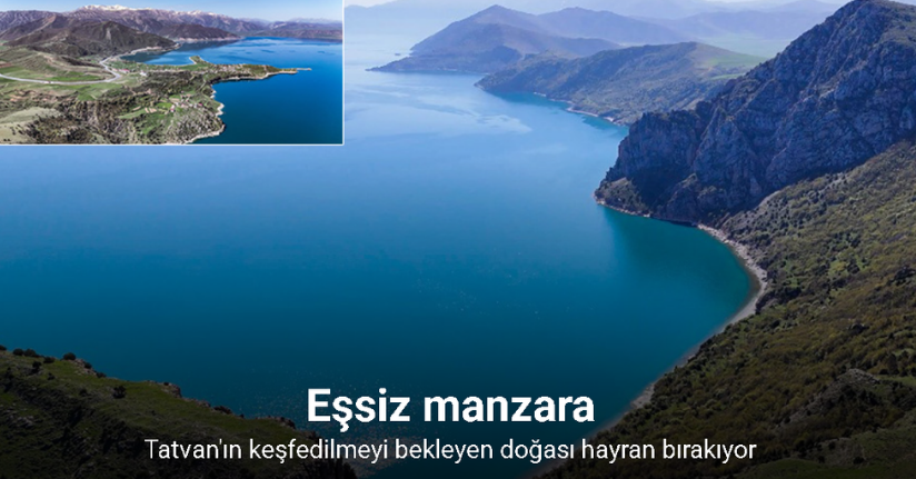 Tatvan’ın keşfedilmeyi bekleyen doğası hayran bırakıyor