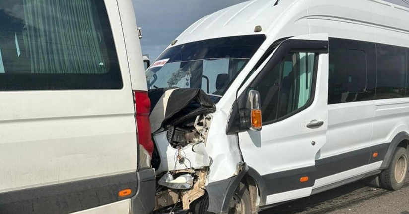 Siverek’te öğretmen servisleri kaza yaptı: 28 yaralı