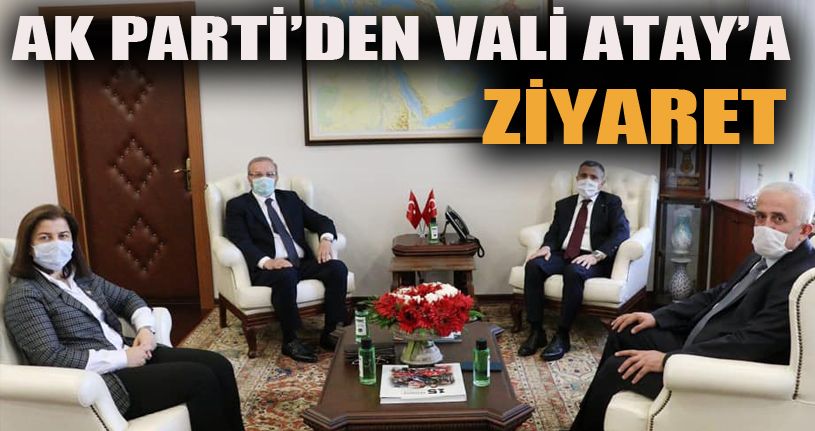 Ak Parti'den  Vali Atay'a Hayırlı Olsun Ziyareti