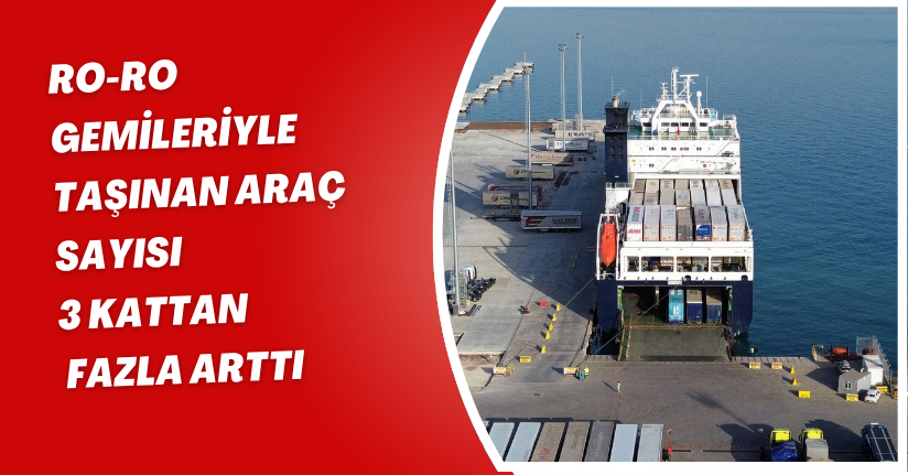Bakan Uraloğlu: Ro-Ro gemileriyle taşınan araç sayısı 3 kattan fazla arttı
