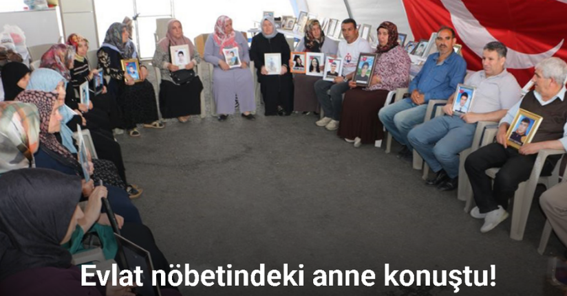 Evlat nöbetindeki anne: 