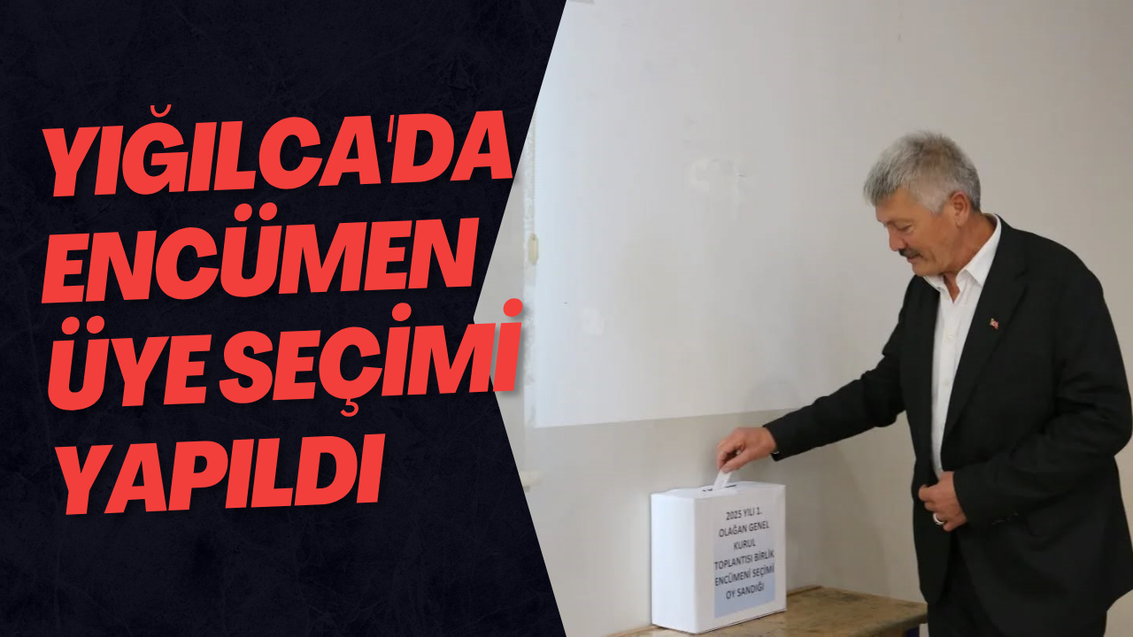 Yığılca'da Encümen Üye Seçimi Yapıldı
