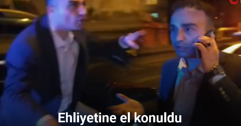 Polise direnen ve küfür eden sürücü tutuklandı