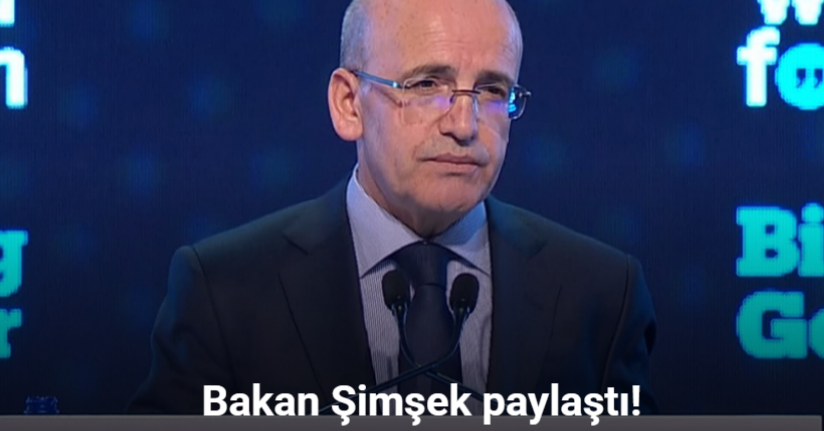 Bakan Şimşek: 