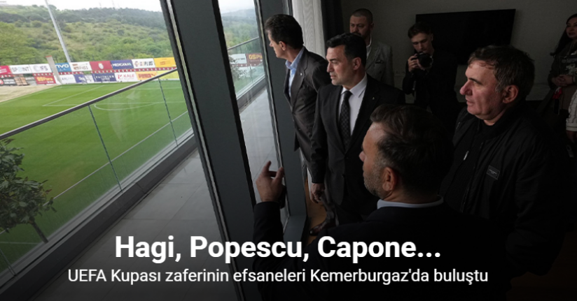 UEFA Kupası zaferinin efsaneleri Kemerburgaz Metin Oktay Tesisleri’nde buluştu