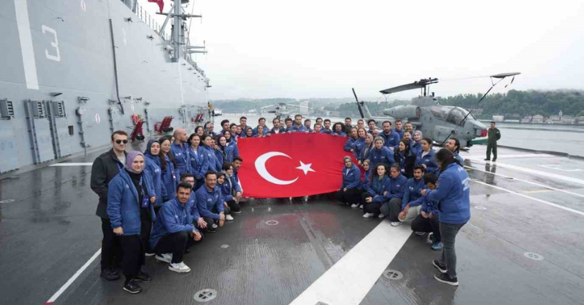 Gençler TCG Anadolu ile Samsun’a doğru tarihi yolculuk yapıyor