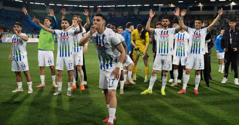Çaykur Rizespor ligde kalmayı garantiledi
