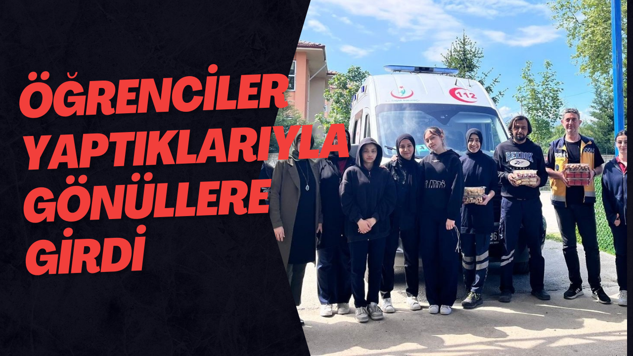 Öğrenciler Yaptıklarıyla Gönüllere Girdi