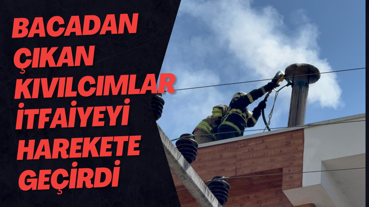 Bacadan Çıkan Kıvılcımlar İtfaiyeyi Harekete Geçirdi