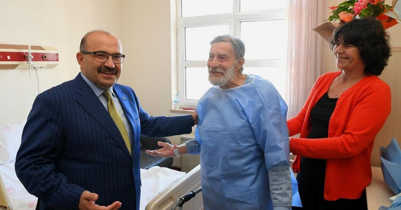 Yeşilçam'ın usta ismi Ahmet Mekin, taburcu oldu