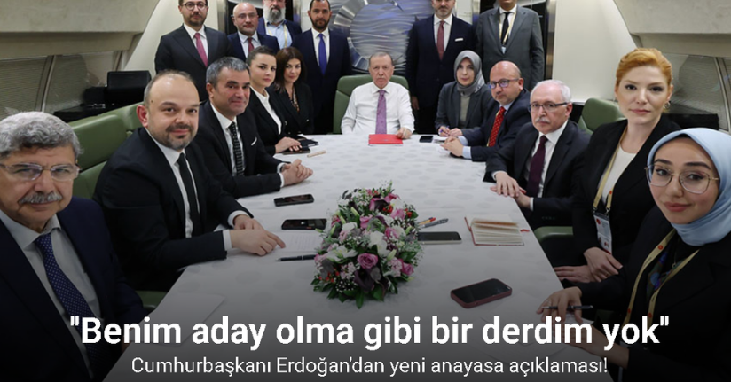 Yeni anayasayı ülkemiz için istiyoruz, benim aday olma gibi bir derdim yok