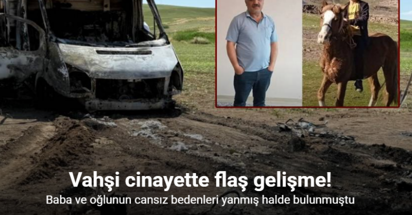 Cansız bedenleri yanmış halde bulunan baba-oğul cinayetinde 4 tutuklama