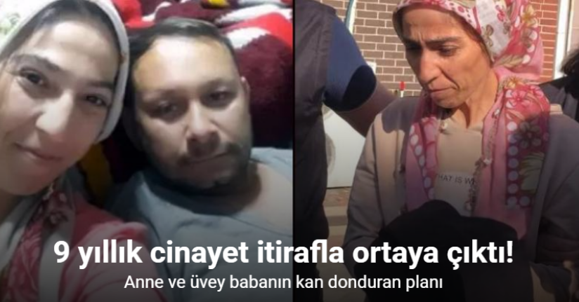 Sesinden rahatsız olduğu 9 yaşındaki üvey oğlunu öldürdüğü 9 yıl sonra ortaya çıktı