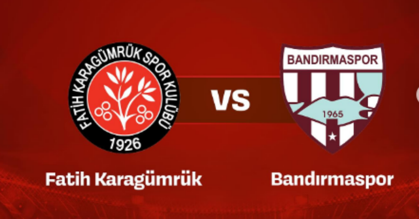 Bandırmaspor,  finalde Fatih Karagümrük’ün rakibi oldu