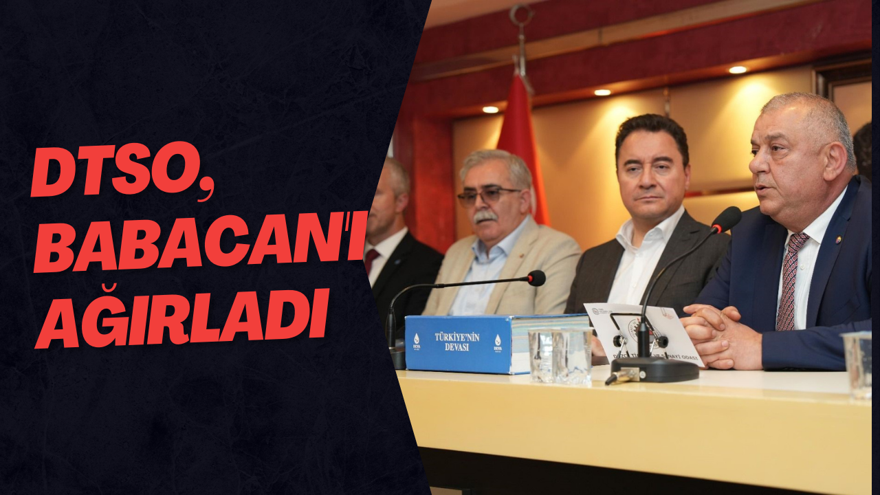 DTSO, Babacan'ı Ağırladı