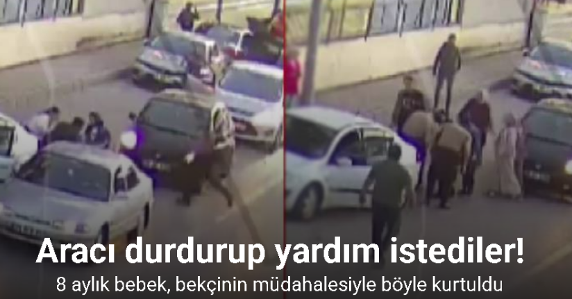 Erzincan’da boğazına yiyecek takılan 8 aylık bebek, Heimlich manevrası ile kurtarıldı