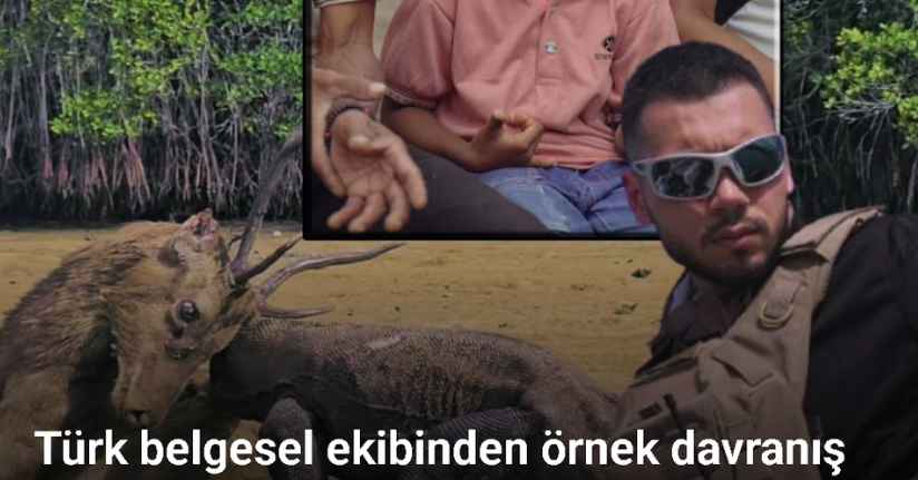 Türk belgesel ekibi komodo ejderinin saldırısında kolu ampute olan çocuğun tedavisini üstlenmek istiyor