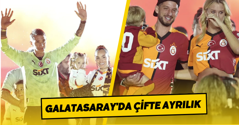 Galatasaray'da çifte ayrılık