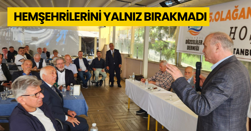 Başkan Faruk Özlü, İstanbul Düzceliler Derneği Genel Kurulu’na Katıldı