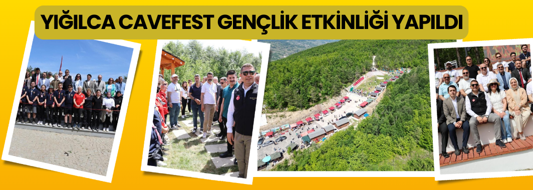 Gençlik Haftası Sarıkaya Mağarası’nda Kutlandı
