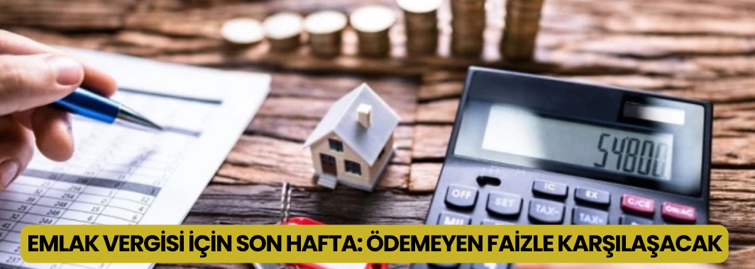 Emlak vergisi ödemek için son günler