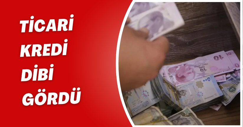 Ticari kredi dibi gördü