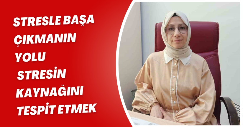 Stresle başa çıkmanın yolu: Stresin kaynağını tespit etmek