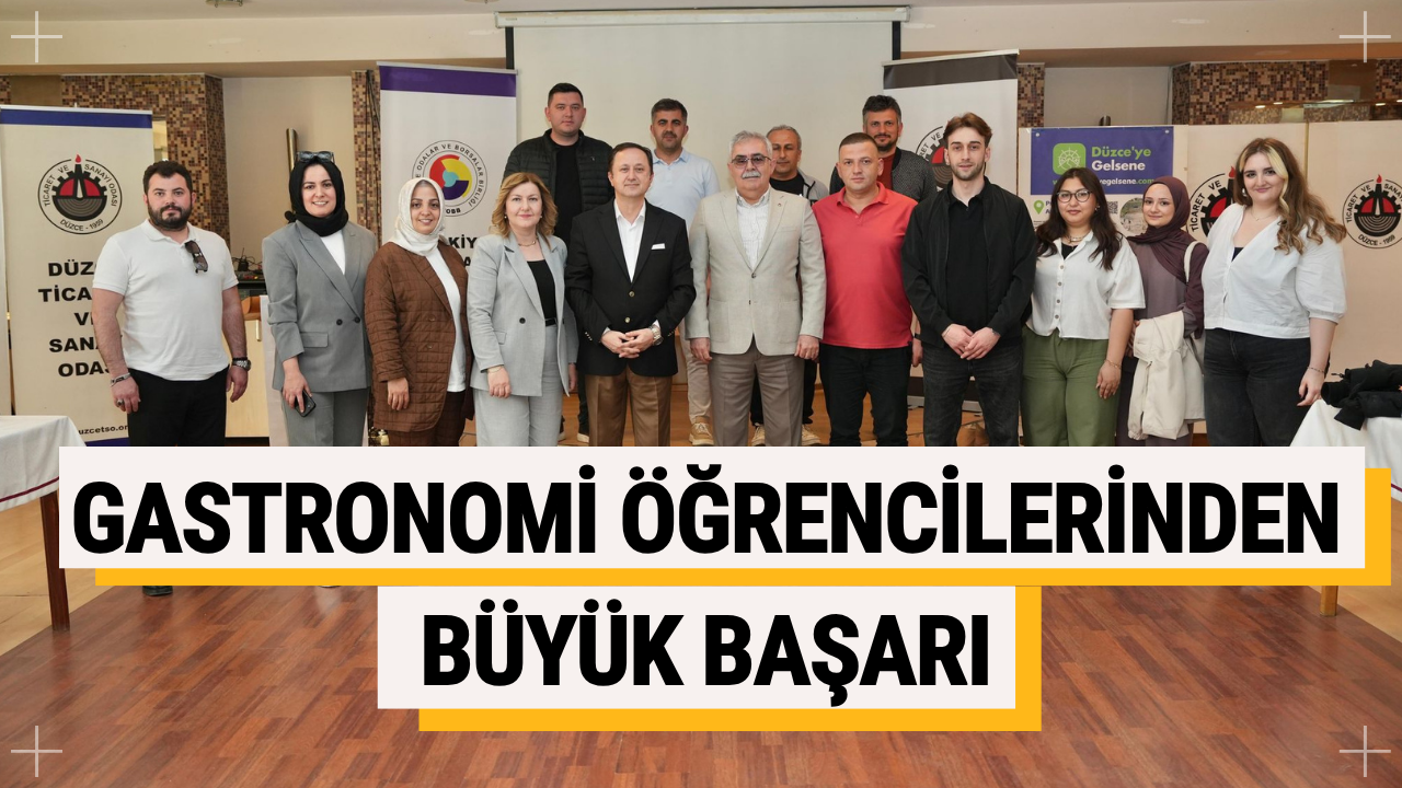 Gastronomi Öğrencilerinden Büyük Başarı