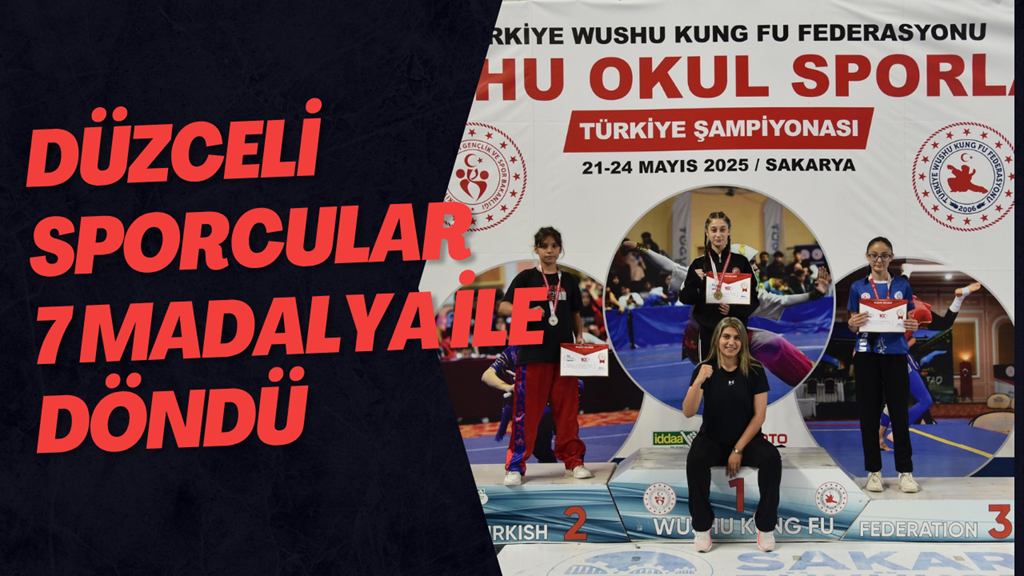 Düzceli Sporcular 7 Madalya İle Döndü