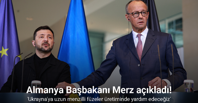Almanya Başbakanı Merz: 