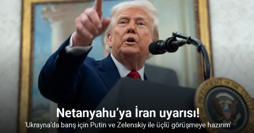 Trump, Ukrayna’da barış için Putin ve Zelenskiy ile üçlü görüşmeye hazır