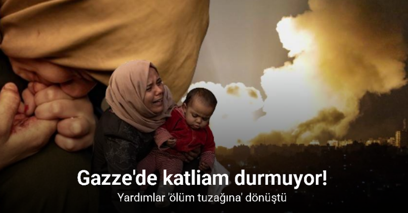 İsrail, Gazze'de insani yardım almaya giden sivillere ateş açtı: 39 ölü