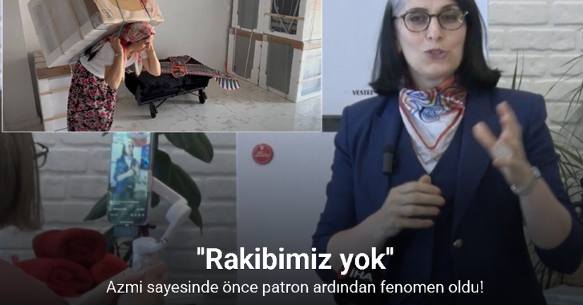Azmi sayesinde önce patron ardından fenomen oldu