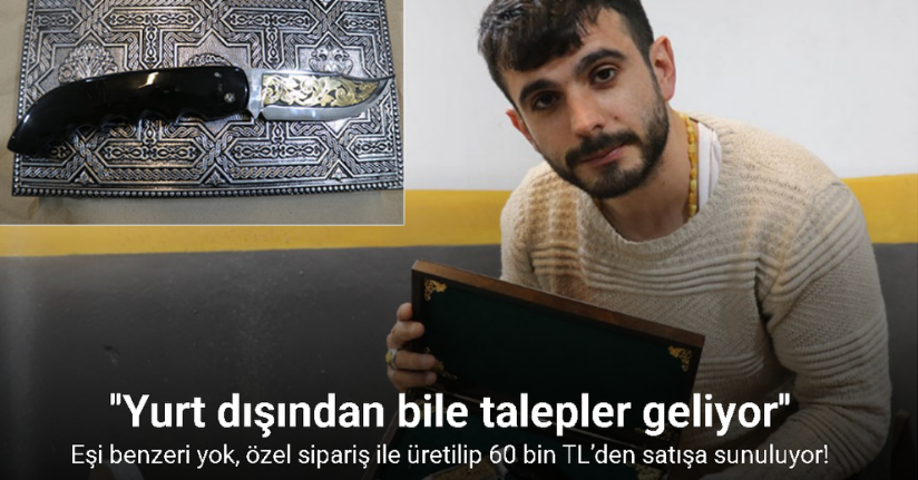 Eşi benzeri yok, özel sipariş ile üretilip 60 bin TL’den satışa sunuluyor