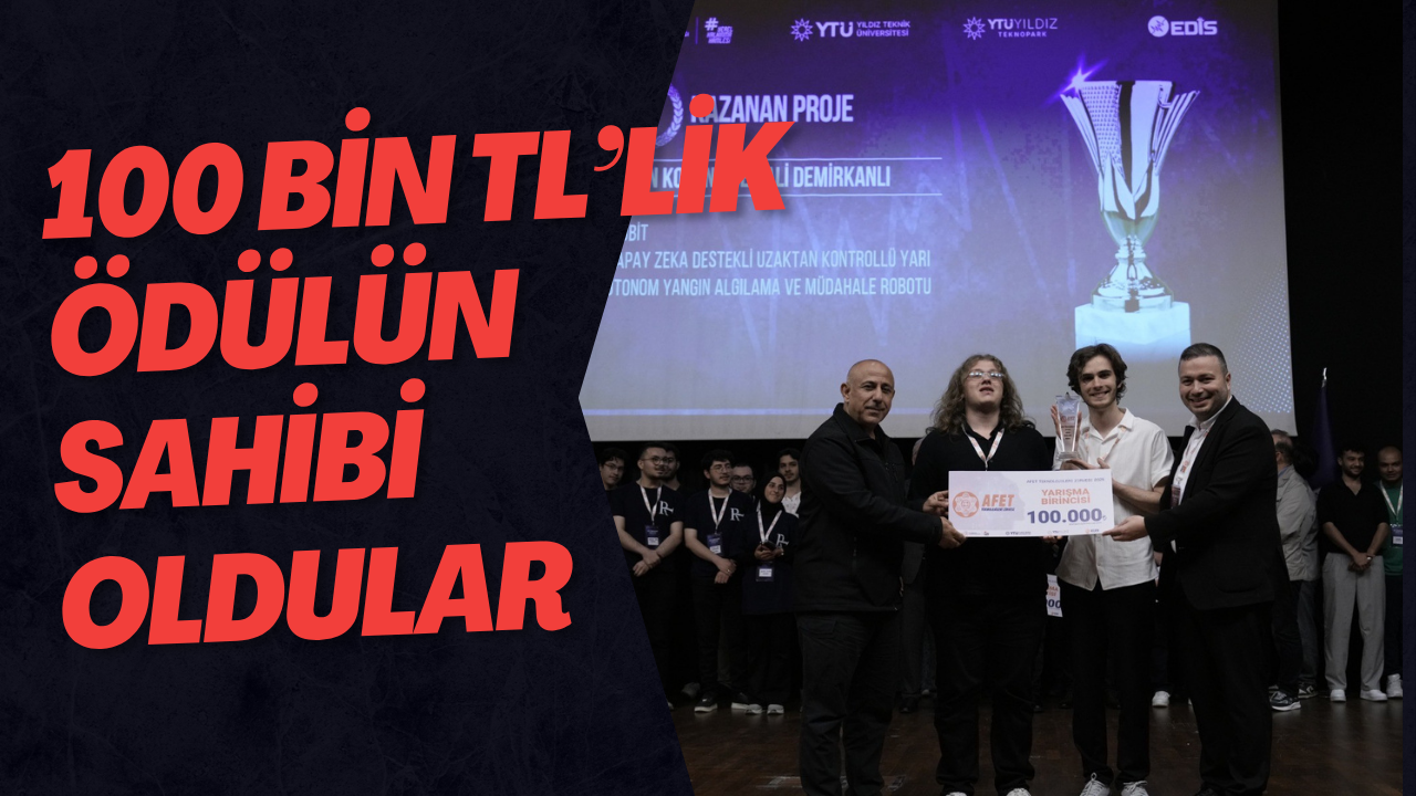 100 Bin TL’lik Ödülün Sahibi Oldular