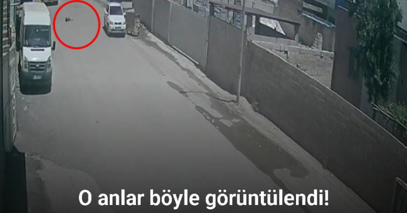 Küçük çocuğa çarpan vicdansız sürücü olay yerinden kaçtı