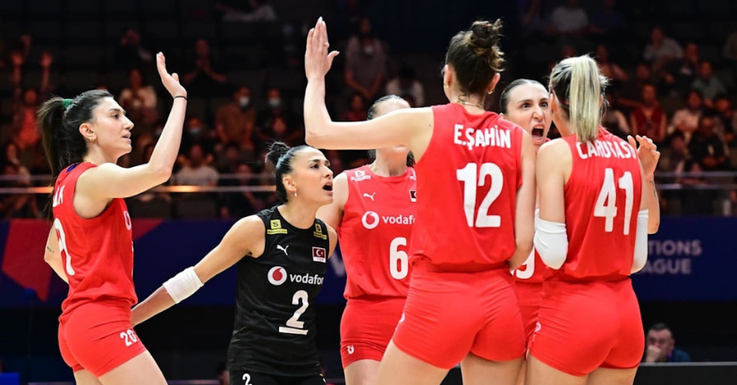 A Milli Kadın Voleybol Takımı, Milletler Ligi’ne galibiyetle başladı