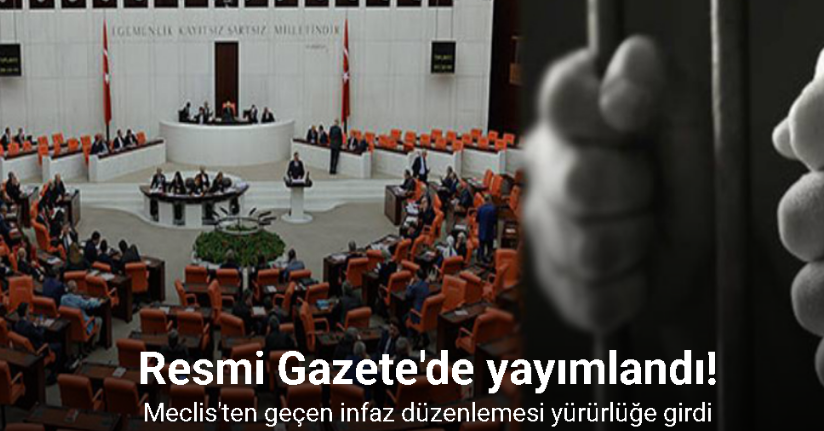 Af Kanunu Resmi Gazetede