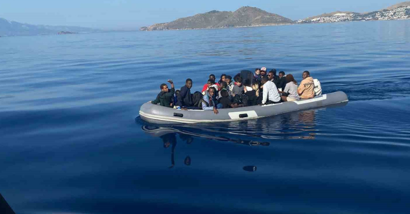 Bodrum’da 25 düzensiz göçmen yakalandı
