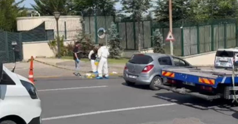 Çankaya Köşkü yakınında hareketli anlar