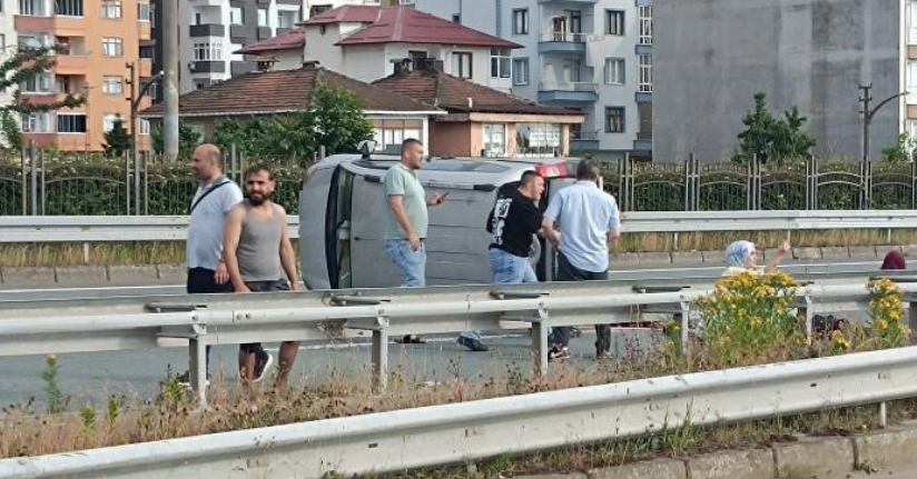 Rize’de bayram dönüşü kaza: 2 ölü, 3 yaralı